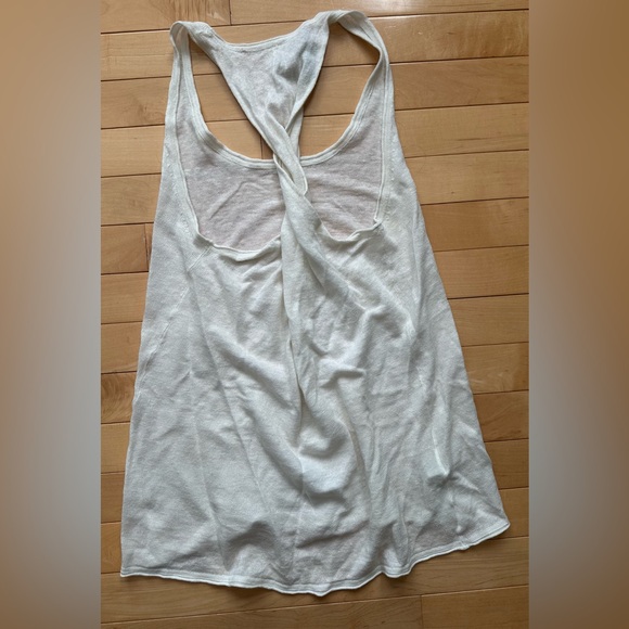 VINTAGE BCBGMaxAzria linen/cotton blend tank • size m - Picture 11 of 11